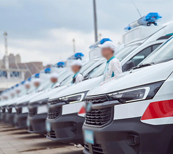 若尔盖县服务车队展示